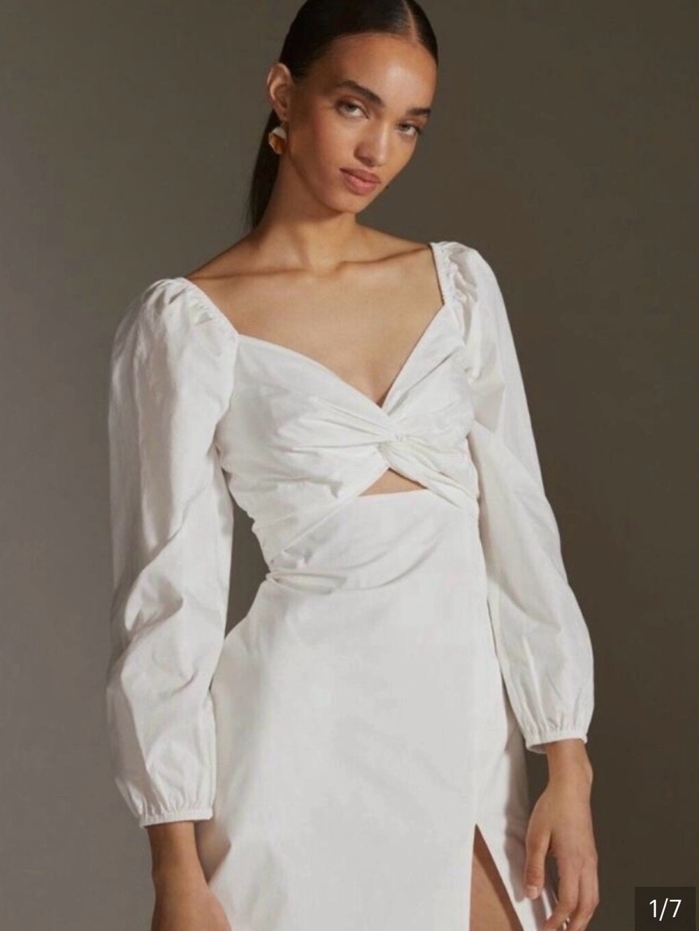 Mare Mare Anthropologie White Mini Dress